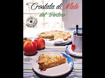Crostata di mele del Trentino con il Bimby e senza